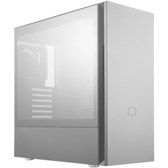 Cooler Master Silencio S600 Trn ATX Case - Sleek Black Design, No Power Supply, Ultimate Silence & Performance!